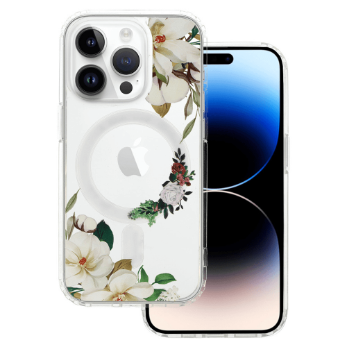 Clear Case Elite with MagSafe for iPhone 15 - white