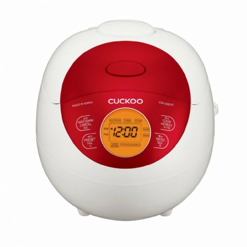 Kuhalnik riža Cuckoo 0,54 l CR-0351F s 3D grelnim sistemom, ki ohranja toploto