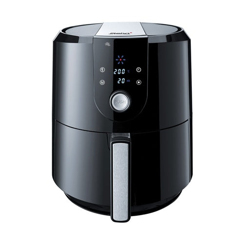 Cvrtnik na vroč zrak  Steba HF 5000 XL (črna/nerjaveče jeklo, 1800 W, 5,2-litrska košara, ločljiva)