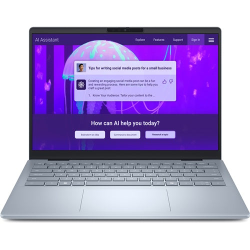 Prenosnik Dell 14 Plus DB14250 Intel Ultra 7-256V/16GB/SSD 1TB NVMe/35,56 cm (14") FHD+ Touch/Arc/WLAN + BT/Win11Pro, siva