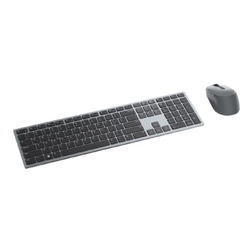 DELL brezžična tipkovnica in miška KM7321W - Titanium Grey