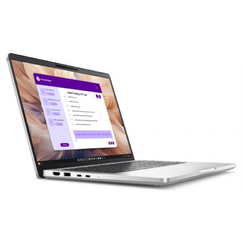 Prenosnik Dell Pro 14 Plus Ultra 7 255U/32GB/SSD 1TB/35,5cm (14")/400nits/1920 x 1200/W11Pro, srebrna