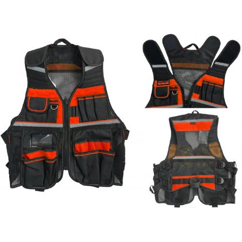 Work jacket universal tool vest