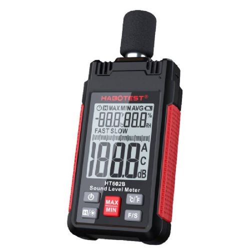 Digital sound level meter dB LCD display