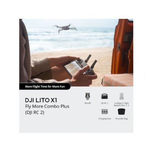 DJI Lito X1 Fly More Combo Plus (DJI RC 2)