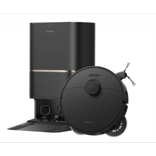 Dreame L50 Ultra AE 28,000 Pa robot vacuum cleaner, LiDAR navigation, wet cleaning with dual rotating mops, self-cleaning station, black