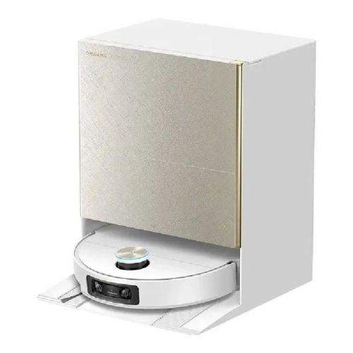 Dreame X60 Ultra Complete Robot Vacuum Cleaner, 35,000 Pa, Wet Cleaning with Self-Emptying Station, LiDAR + AI Navigation, White