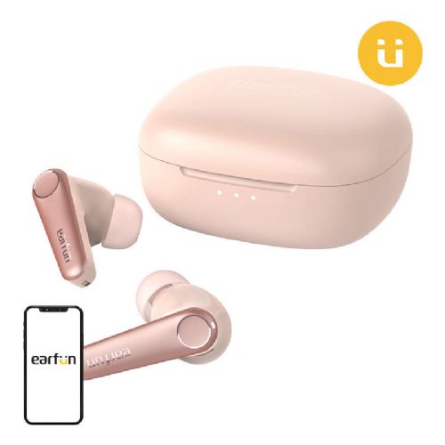 Slušalke TWS EarFun Air Pro 3, ANC (roza)