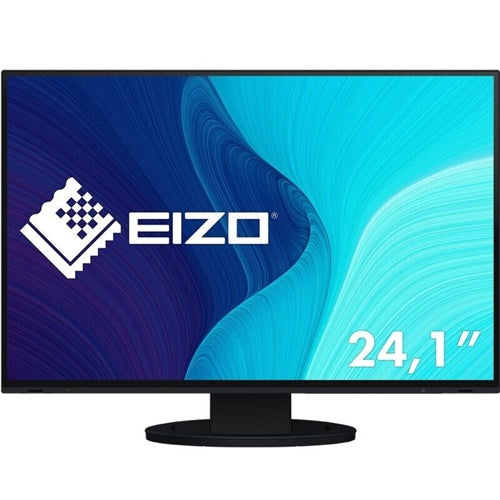 Monitor Eizo EV2495-BK, 61,1 cm (24,1"), 1920x1200 WUXGA, IPS, 5 ms, HDMI, DP, USB-C, RJ-45, Pivot, črn (EV2495-BK)