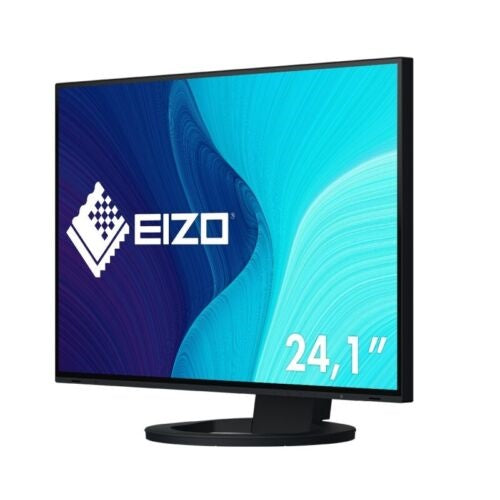 Monitor Eizo EV2495-BK, 61,1 cm (24,1"), 1920x1200 WUXGA, IPS, 5 ms, HDMI, DP, USB-C, RJ-45, Pivot, črn (EV2495-BK)