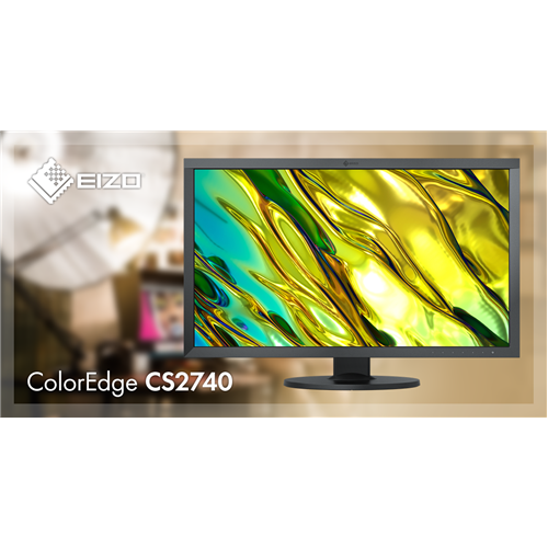 Monitor Eizo ColorEdge CS2749, 68,4 cm (26,9"), 3840x2160 4K UHD, IPS, 10 ms, HDMI, DP, USB-C, Pivot, črn (CS2740) 11627709