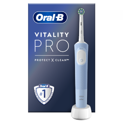 Oral-B Vitality Pro Blue electric toothbrush, rotation-oscillation, 3 programs, 2-minute timer, lithium-ion battery, for adults