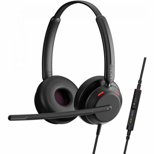 EPOS IMPACT 760T Headset, binaural, USB-C, für Microsoft Teams, professionell, schwarz