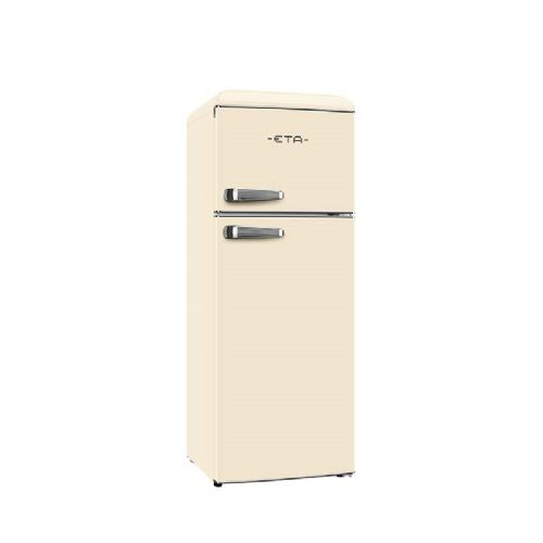 Hladilnik z zamrzovalnikom ETA Storio Retro [E, V: 148cm, H: 170L, Z: 45L, bež]