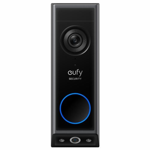 Pametni domofon Eufy E340 brezžični, 2K video, nočni vid, vodoodporen, vgrajen mikrofon