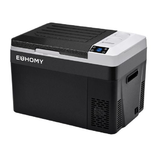 Ledomat Euhomy CF008-30BL 30L, 4 možnosti napajanja, hitro hlajenje, način ECO/MAX, USB polnjenje, črna