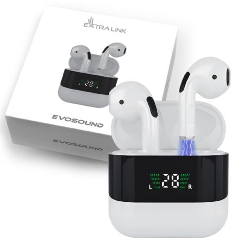 Extralink Lifestyle EvoSound V1.0 | Brezžične slušalke | Bluetooth 5.3, IPX4
