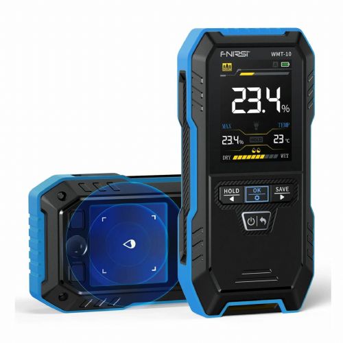 Fnirsi moisture meter hygrometer non-contact for wood/concrete blue WMT-10