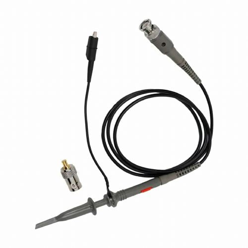 Oscilloscope probe Fnirsi P6100 + adapter P6100A, DC-100 MHz, 1:10, 1 MΩ, 120 cm, black