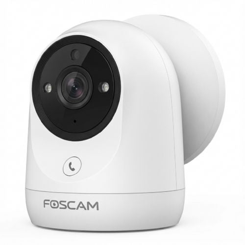 Varnostna kamera Foscam R8M 4K UHD, IR nočni vid do 8 m, 20-kratni digitalni zoom, vrtljivost 350°, WiFi 2,4/5 GHz