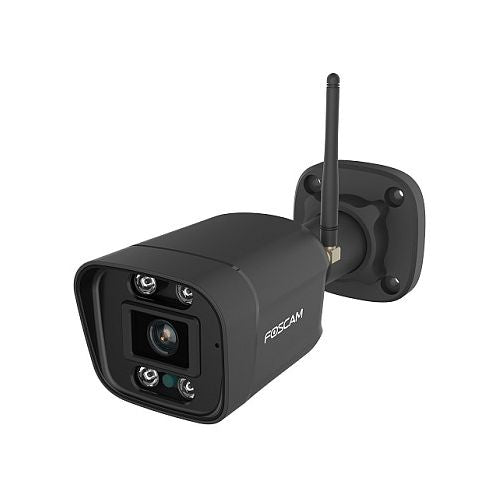 Foscam V5P 5 MP Dual-Band WLAN berwachungskamera schwarz