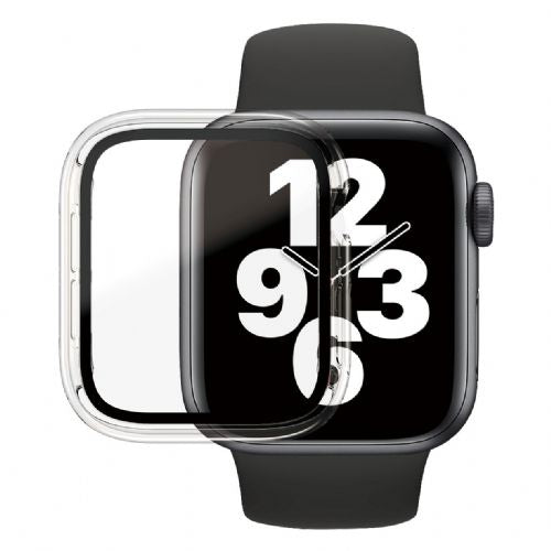 Apple Watch 4/5/6/SE 40 mm, antibakterijsko prozorna, polna velikost