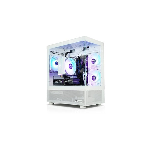 Gaming računalnik Thermaltake FTW A-Line 5060 Snow (bel/prozoren, Windows 11 Home 64-bit)