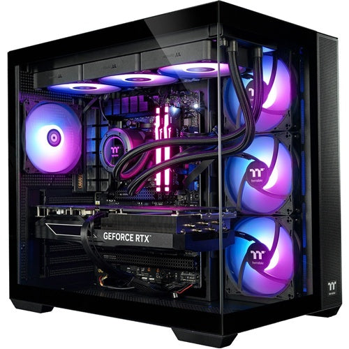 Gaming računalnik Thermaltake FTW RTX 5070 Ti  (črna/prozorna, Windows 11 Home 64-bit)