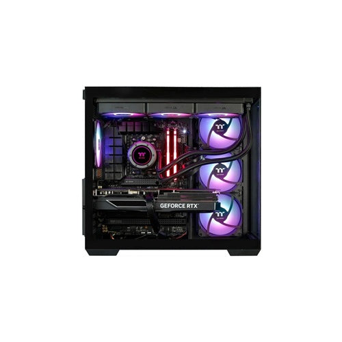 Gaming računalnik Thermaltake FTW RTX 5070 Ti  (črna/prozorna, Windows 11 Home 64-bit)