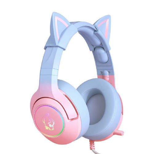 Gaming slušalke ONIKUMA K9 Pink/Blue