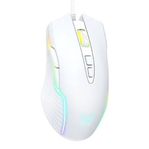 Gaming miška Onikuma CW905 bela žična