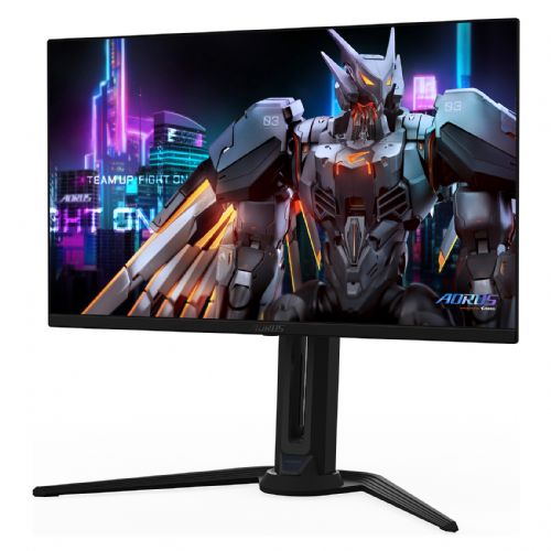 Monitor Gigabyte AORUS FO27Q5P QD-OLED 67,8 cm (27"), QHD, 2560 x 1440, 16:9, 300 cd/m², 500 Hz, FreeSync Premium Pro, G-Sync kompresija, črna