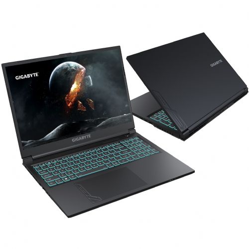 Prenosnik Gigabyte G6 KF-73DE854KH i7-13700H/16GB/SSD 1TB NVMe/40,6 cm (16") FHD+/RTX4060/DE/Win11Home, črna