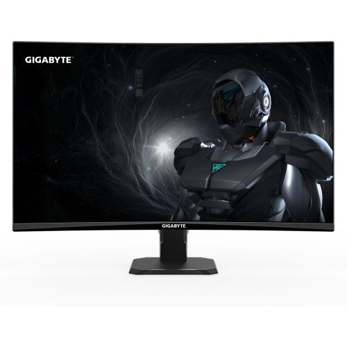 Monitor Gigabyte GS27FC2 (68,6 cm (27"), črna, FullHD, VA, ukrivljen, HDR-Ready, 240Hz panel)