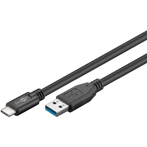 GOOBAY USB-A 3.0 to USB-C 3m charging and sync cable