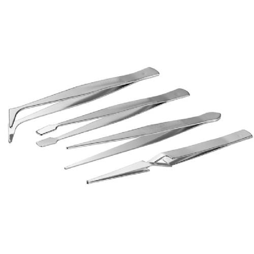 GOOBAY 4-piece tweezers set