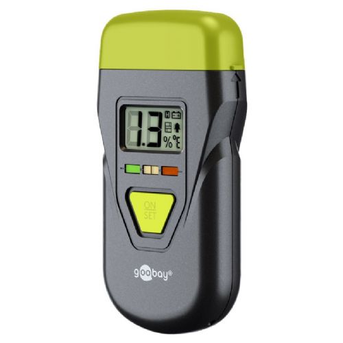 Battery-powered handheld humidity and temperature meter GOOBAY