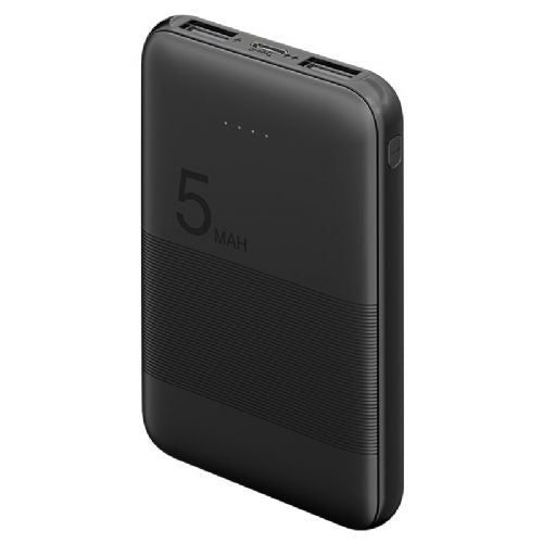 GOOBAY PowerBank 5,000mAh USB-C black portable battery
