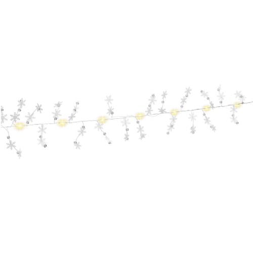 GOOBAY silver wire lamp "snowflakes" LED strip
