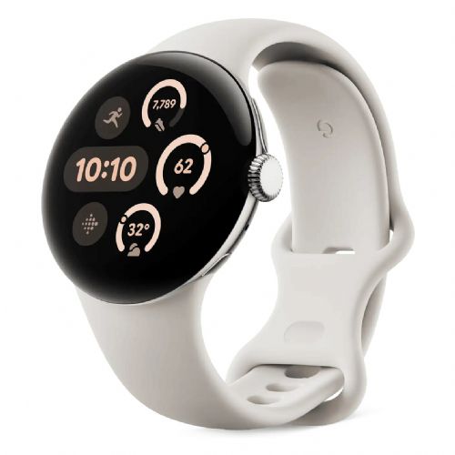 Google Pixel Watch 3 (45 mm). Active Band. Porcelain. Large