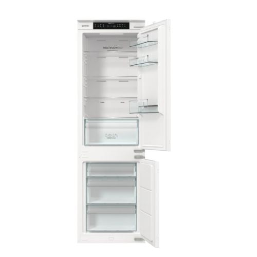 Vgradni kombinirani hladilnik Gorenje NRKI517E41, 262 L, NoFrost, IonAir, MultiFlow 360°, razred E