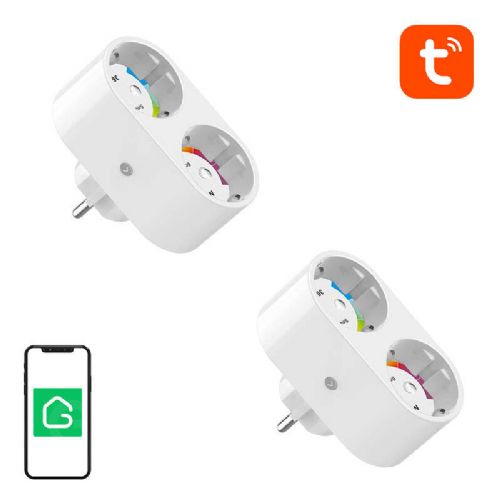 Dvojne pametne vtičnice Gosund WiFi SP211, 3500 W, Tuya