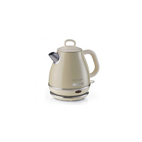 Ariete Vintage kettle, 1630 W, 1 L, beige