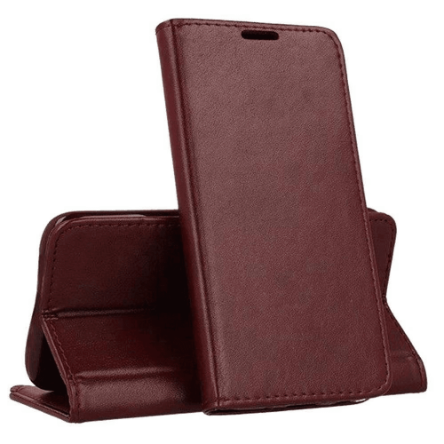 Havana Premium Flip Case Samsung Galaxy A17 - Burgundy Red