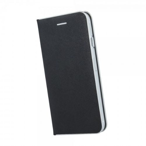 Havana Premium Flip Case Samsung Galaxy S10 Lite G770 / A91 A915 - Black with Silver Edge