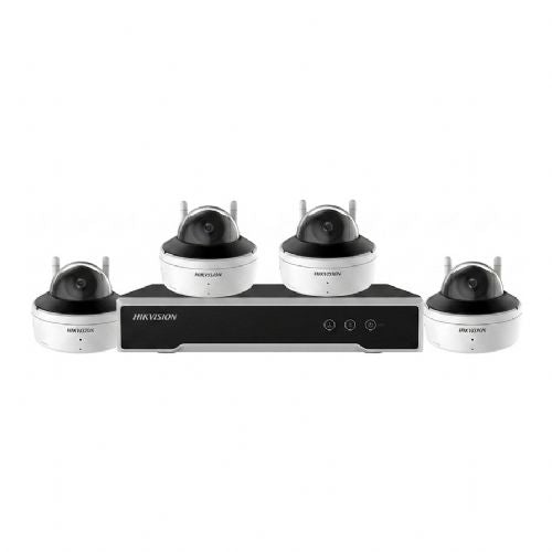 Varnostna kamera Hikvision NK844W1H-1T(E) NVR komplet, 4x dome, Wi-Fi, IR nočni vid, IP66
