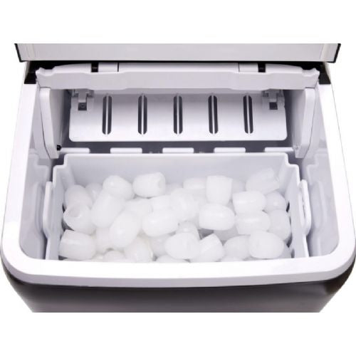 Ledomat Hisense IMC2000A, 20 kg/24 h, 2,8 l, XL ledene kocke, črne barve
