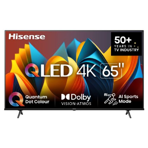Televizor Hisense 165 cm (65"), QLED, 4K Ultra HD 3840x2160, 65E77NQ, 60Hz