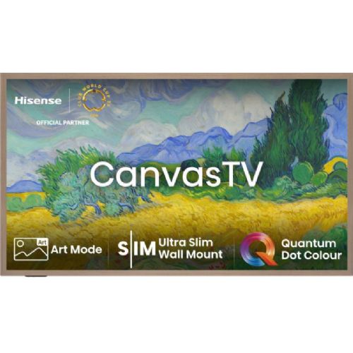 Televizor Hisense TV QLED 55S7NQ Canvas, 139 cm (55"), 4K Ultra HD 3840x2160, 144 Hz