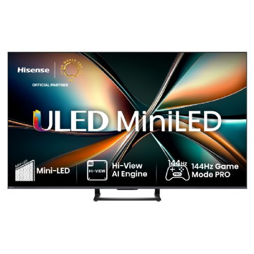 Televizor Hisense ULED (Mini LED) 50U7Q, 126 cm (50"), 4K Ultra HD 3840x2160, 165 Hz, Dolby Atmos